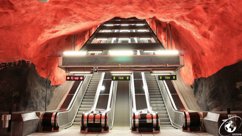 stockholm ulaşım rehberi metro istasyonu