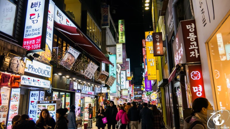 seul'de gezilecek yerler myeongdong