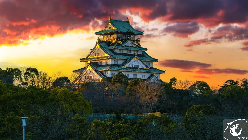 osaka'da gezilecek yerler osaka kalesi