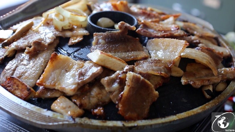 seul'de ne yenir samgyeopsal gui